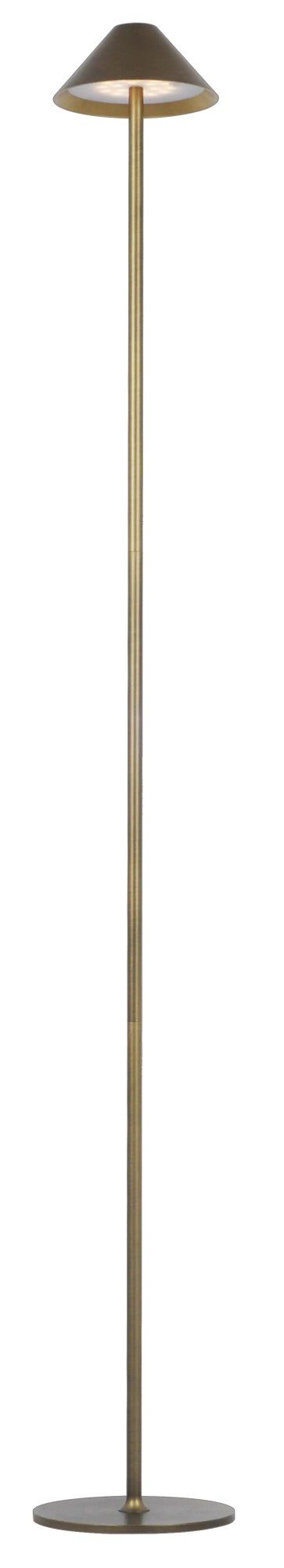 Fantasia Qute lampada da terra da esterno ricaricabile bronzo, 3W, 320 lumen, IP54