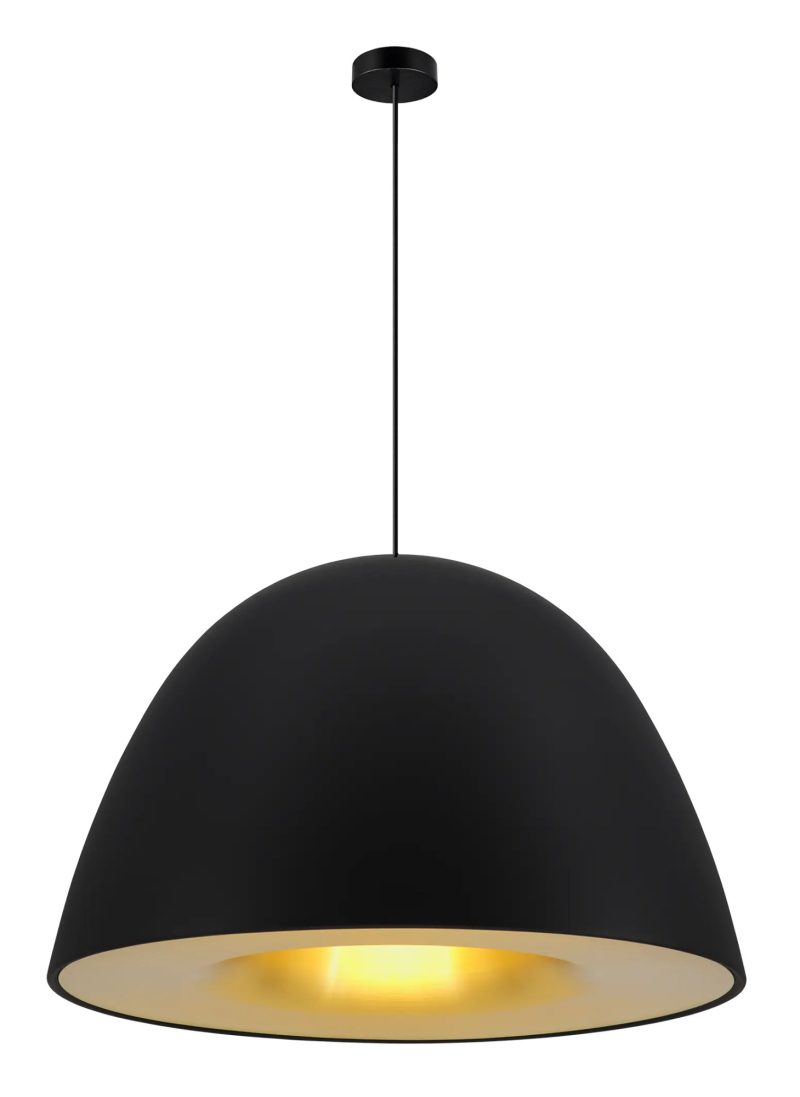 Fantasia Nobu hanglamp Ø600mm zwart/brons, aluminium en acryl