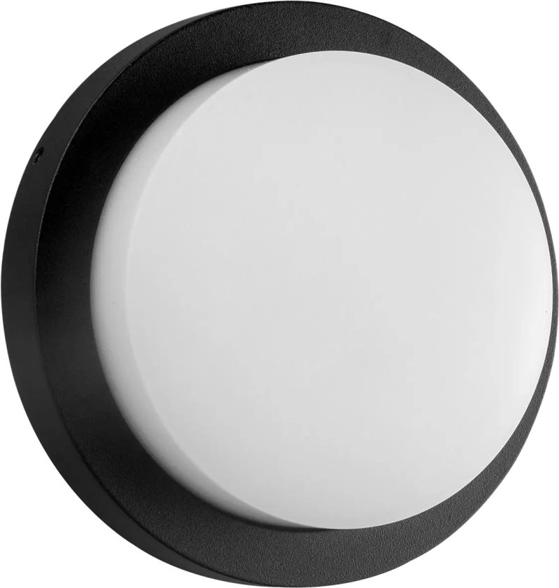Fantasia LIBRA ceiling light black aluminium round IP54 max. 10W 3000K