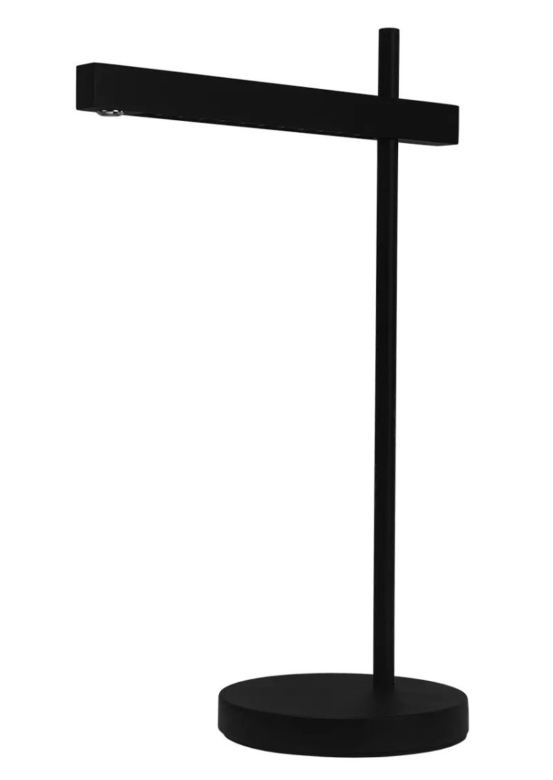 Fantasia Axion LED tafellamp zwart, dimbaar, 7,5W, 3000K warm wit