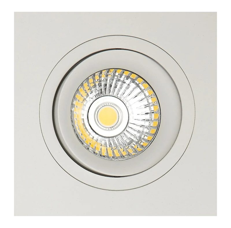 Fantasia Zoom II Einbaustrahler weiß GU10 5W LED dimmbar inkl.