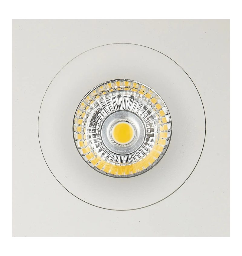 Fantasia Zoom III Einbaustrahler weiß Aluminium GU10 dimmbar