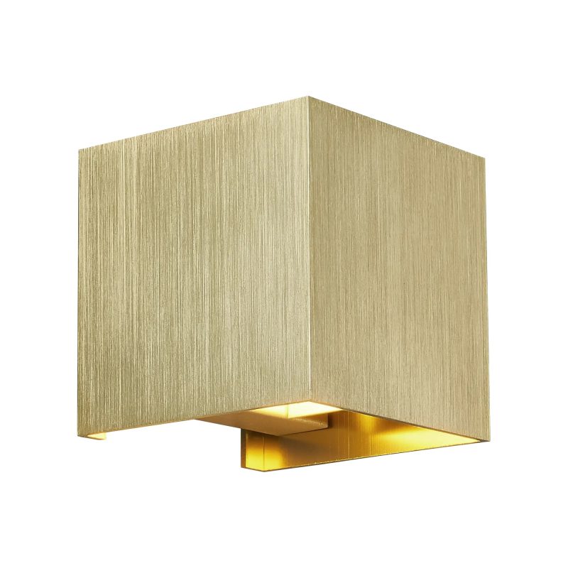 Fantasia Toko applique da parete oro spazzolato G9, lampadina esclusa