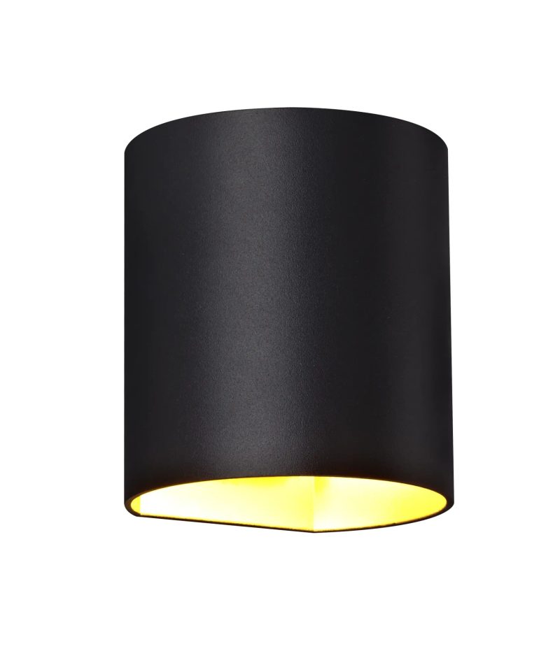 Fantasia Radu applique nero-oro G9 escl. max 40W