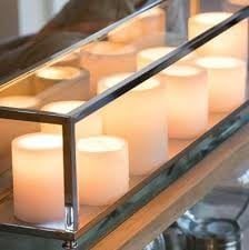 Authentage Bellefeu tafellamp landelijke stijl 11 kaarsen dimbaar 125 cm messing