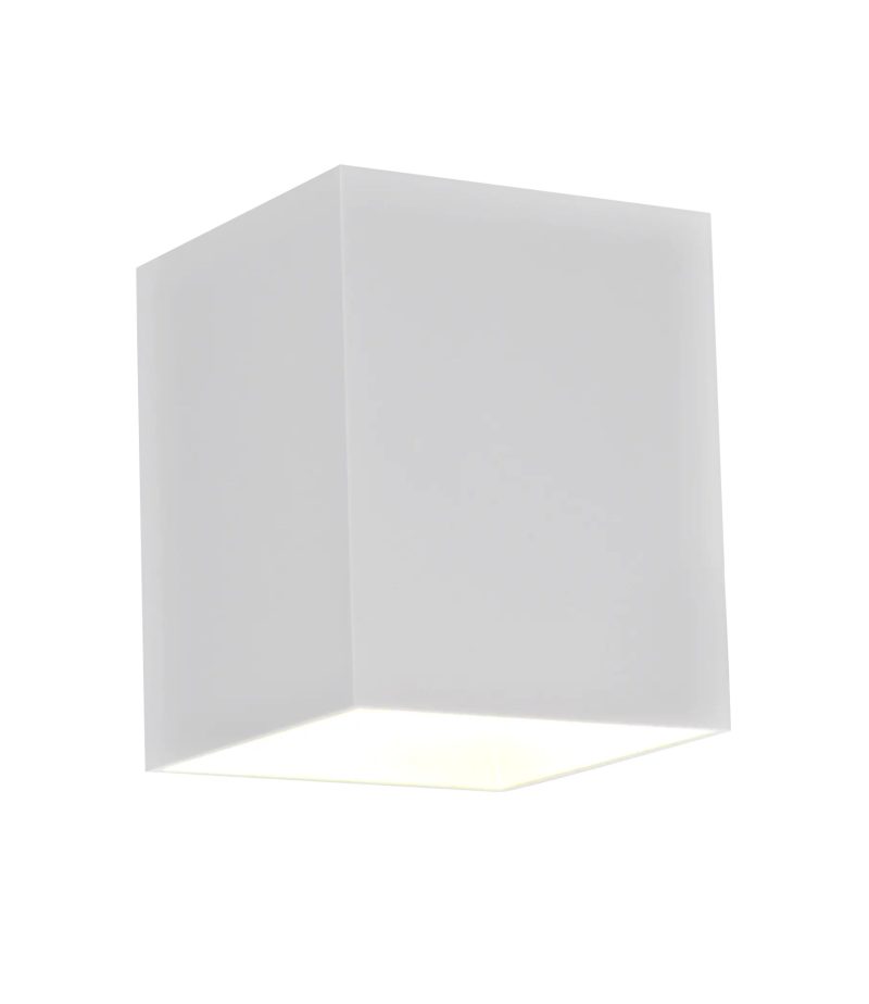 Fantasia Nidum aplique cuadrado blanco G9 sin bombilla (máx. 40W)