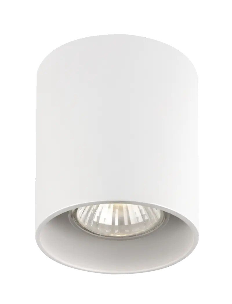 Fantasia Barbara round ceiling light in white, GU10 socket, bulb excl.