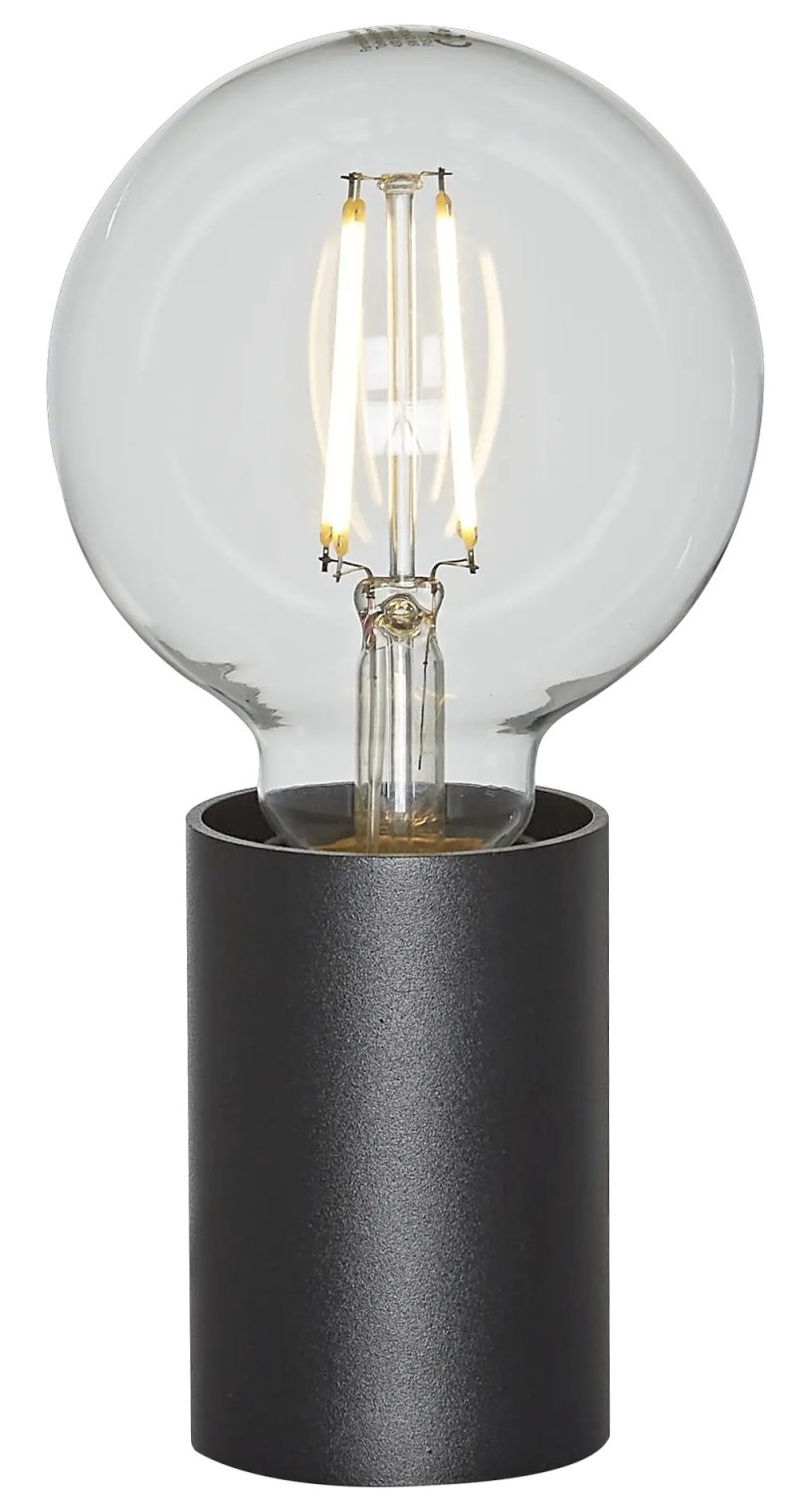Fantasia Bea table lamp black, E27 max 40W excl. bulb, Ø56x80mm