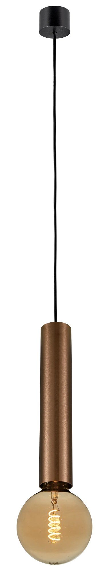 Fantasia Tabora Pendelleuchte E27 (exkl.) schwarz und gebürstete Bronze