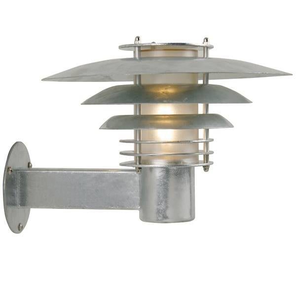 Phoenix mini aplique de exterior galvanizado E27 IP54