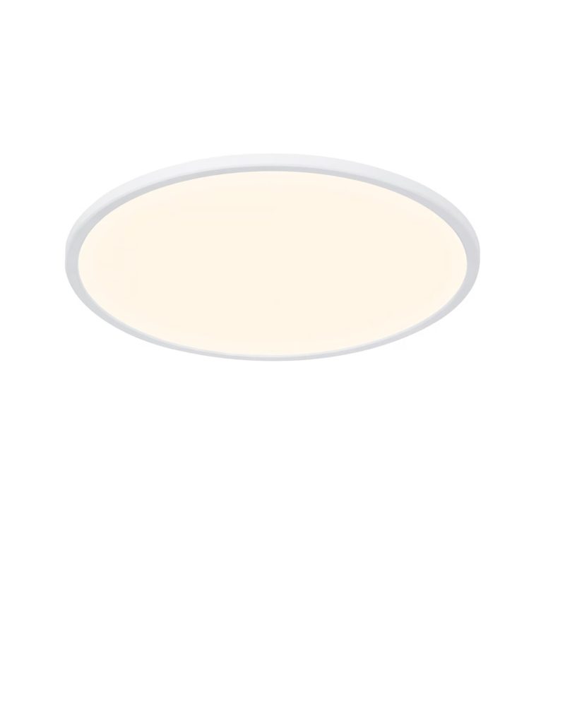Nordlux Bastia small white ceiling lamp diameter 30 cm 3000K or 4000K 15W