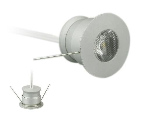 Ylstar mini spot encastrable LED 4W 25° dimmable, rond ou carré