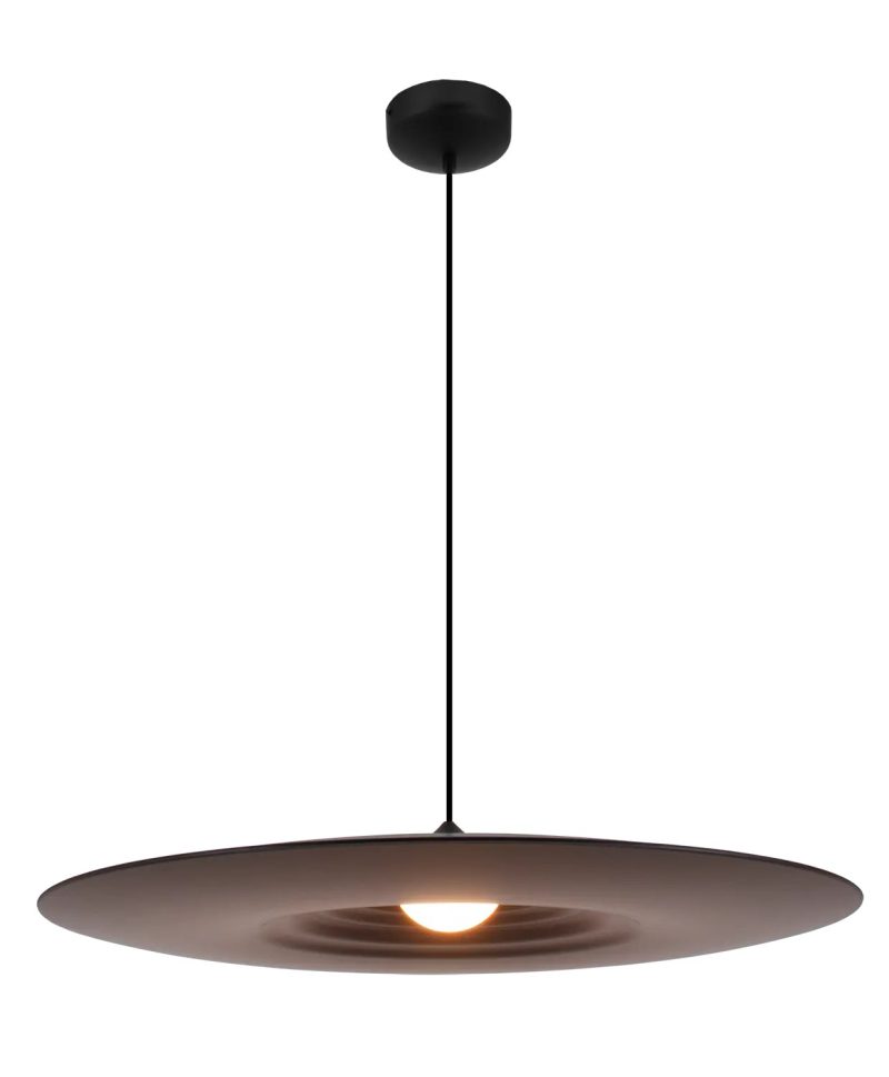 Fantasia ELYSIUM LED Pendelleuchte Ø75 cm schwarz dimmbar