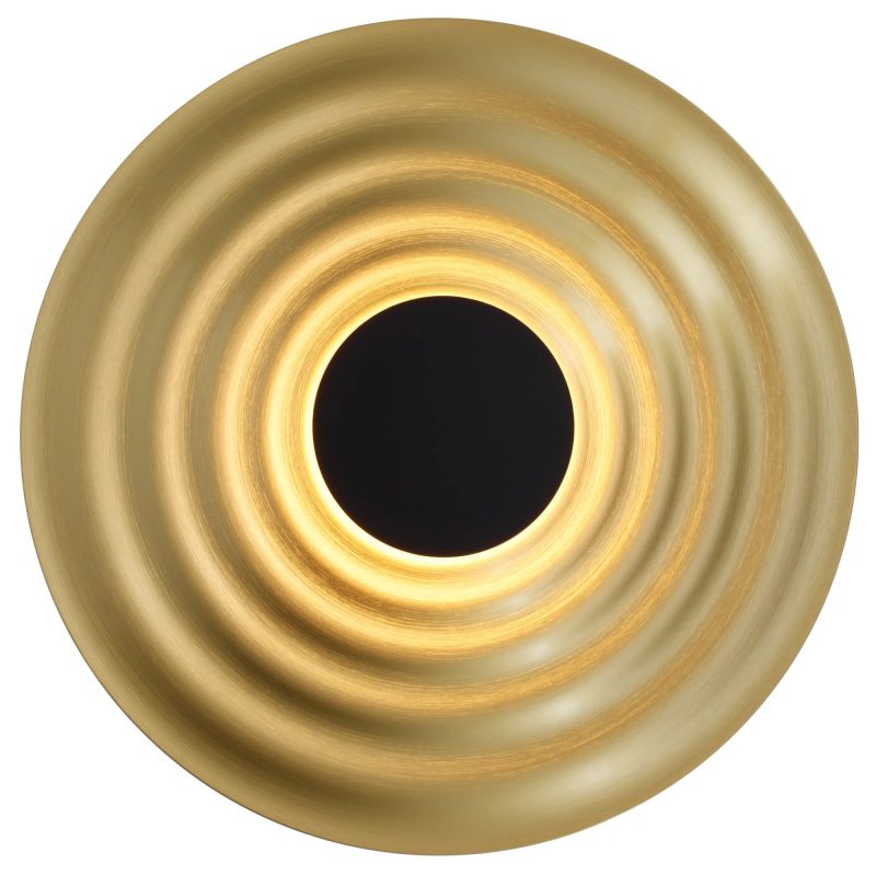 Fantasia SHIWA LED wall light Ø40 cm bronze aluminium