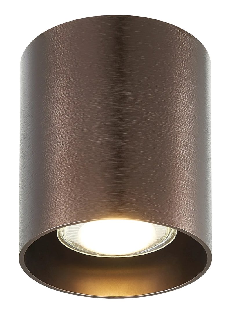 Fantasia BABAR plafoniera bronzo spazzolato, rotonda, GU10