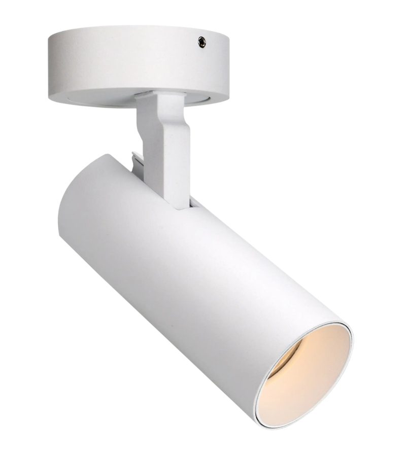 Fantasia Xandar LED-spot 10W 2700K 36° richtbaar aluminium wit