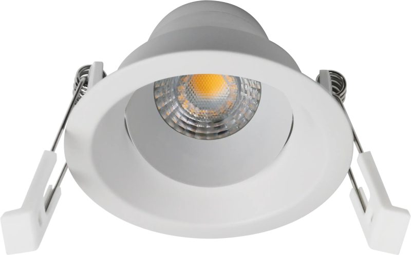 Fantasia Foco empotrable Deep Deco orientable, blanco, LED 8W 2700K regulable