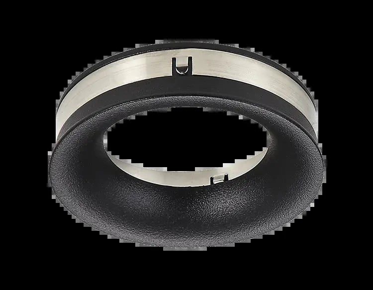 Fantasia Zoom/Zolan III insert zwart voor GU10-inbouwspot, aluminium