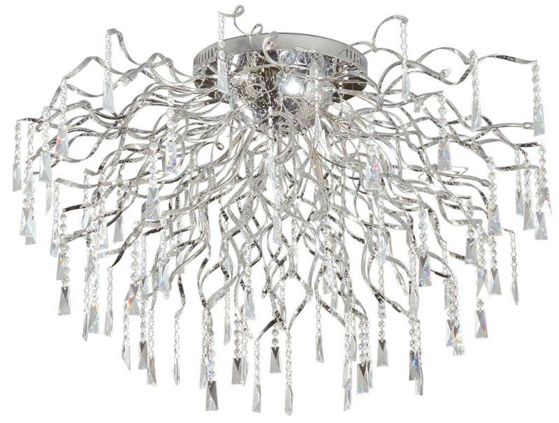 Linea Verdace Bachissimo plafondlamp kristal chroom G4x16 82cm diameter