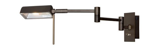 Linea Verdace Mayfair lampada da parete ottone anticato orientabile 39cm