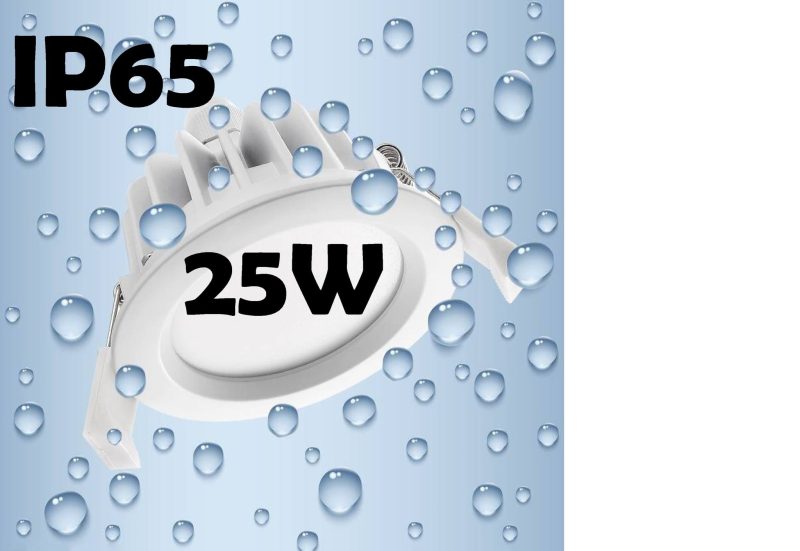 Aquatico LED-Einbaustrahler IP65 190mm, 24W dimmbar