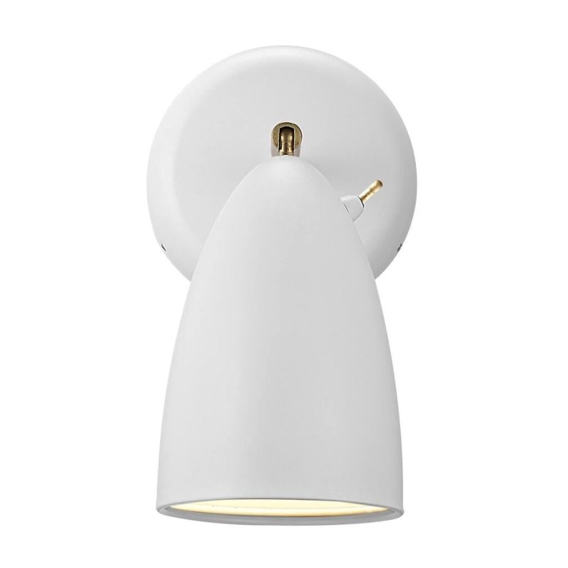 Nordlux Applique da parete retro orientabile bianco/telegrey GU10