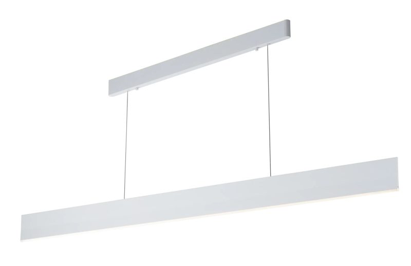Fantasia Pure lampada a sospensione bianca dimmerabile SMD LED 180cm